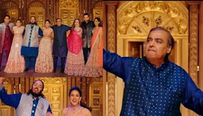 Mukesh and Nita Ambani Dance to 'Deewangi Deewangi' With Family at Anant-Radhika's Sangeet | Watch - News18