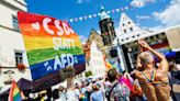 Pride parade runs the gauntlet in German far-right stronghold