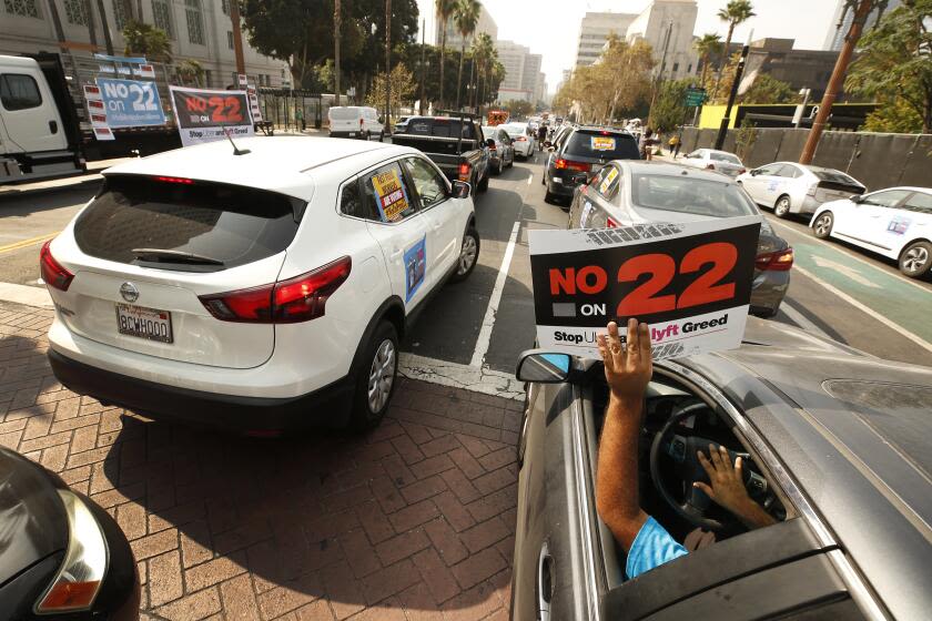 California Supreme Court to hear arguments on Uber, Lyft-backed Prop. 22