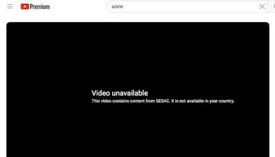 Songs by Adele, Bob Dylan, Green Day, Many More Blocked by YouTube in Legal Dispute