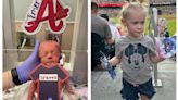 She was in the NICU during the 2021 Braves World Series win. Now, the superfan is 3 years old, lighting up Truist Park.