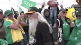 A’s fans protest in parking lot on Opening Day, decline to attend game