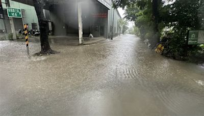 新北大雨樹林板橋土城多處積水 二重疏洪道越堤道進行管制