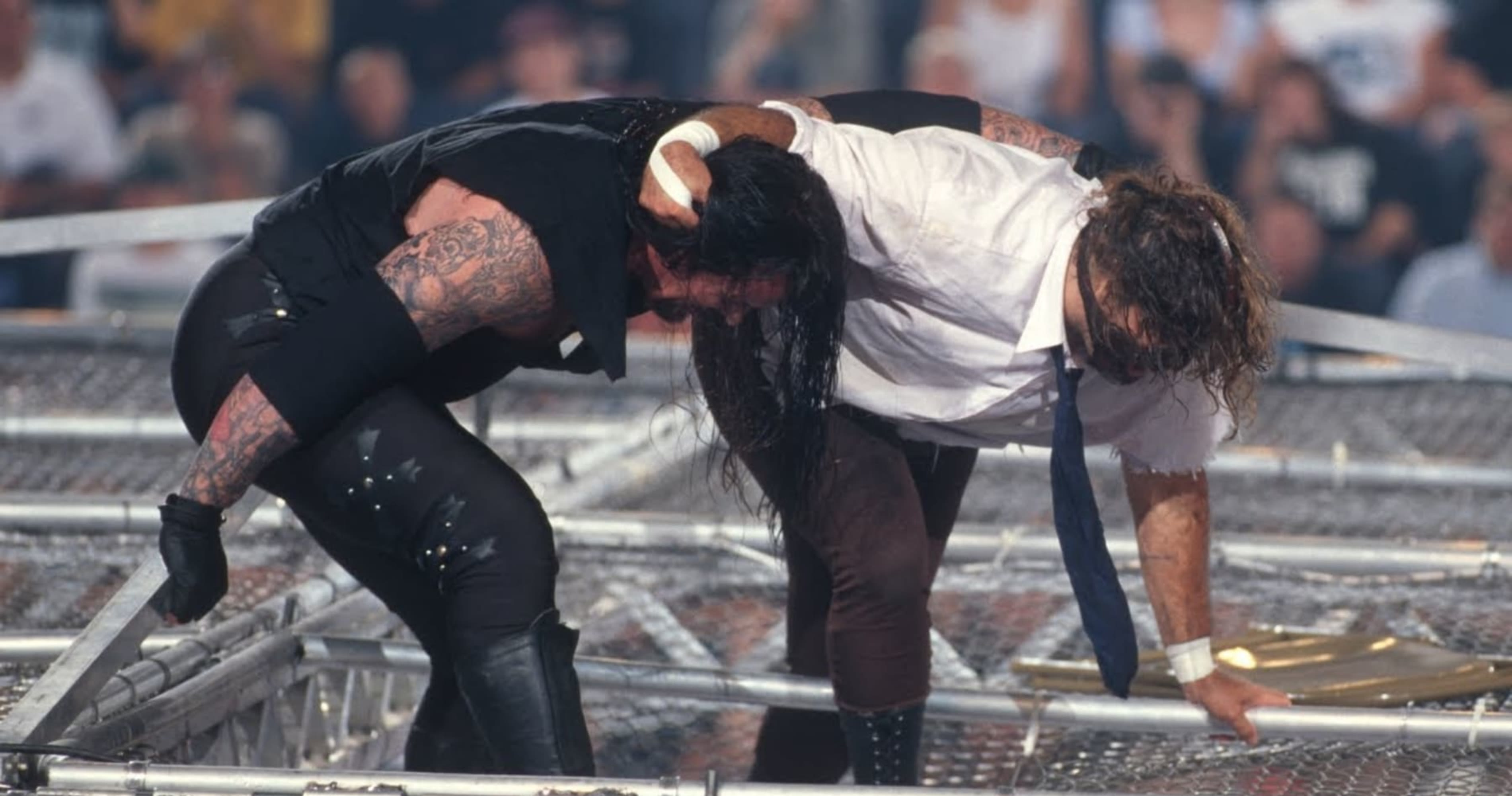 Undertaker Throws Mankind Off Hell in a Cell and Wildest Moments in WWE KOTR History