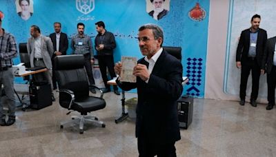 Mahmoud Ahmadinejad Registers For Iran's Presidential Election
