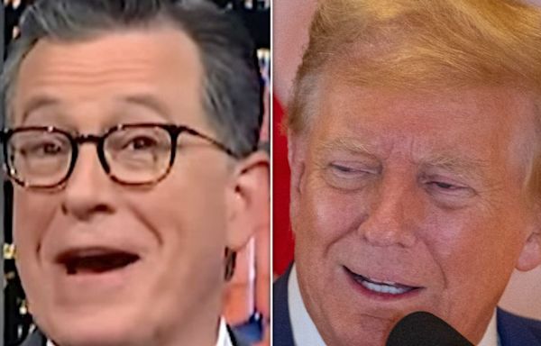 Stephen Colbert's Audience Goes Wild With 1 Brutally Honest Message For Trump