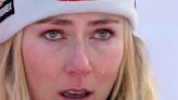 Shiffrin shows her emotions after matching Vonn's record