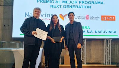 La red ELENA de Nasuvinsa, premio Next Generation de la Asociación de Gestores Públicos de Vivienda