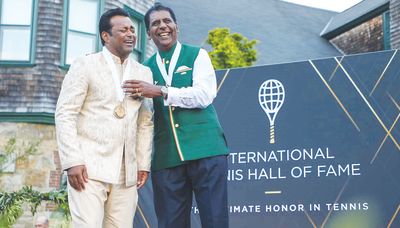 Leander Paes, Vijay Amritraj inducted into Tennis Hall of Fame - The Shillong Times