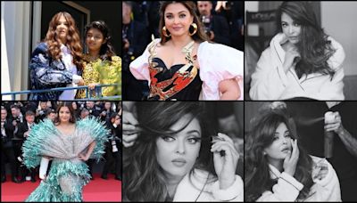 "She could've worn bathrobe at red carpet": Aishwarya Rai exudes elegance in B&W BTS photos from Cannes