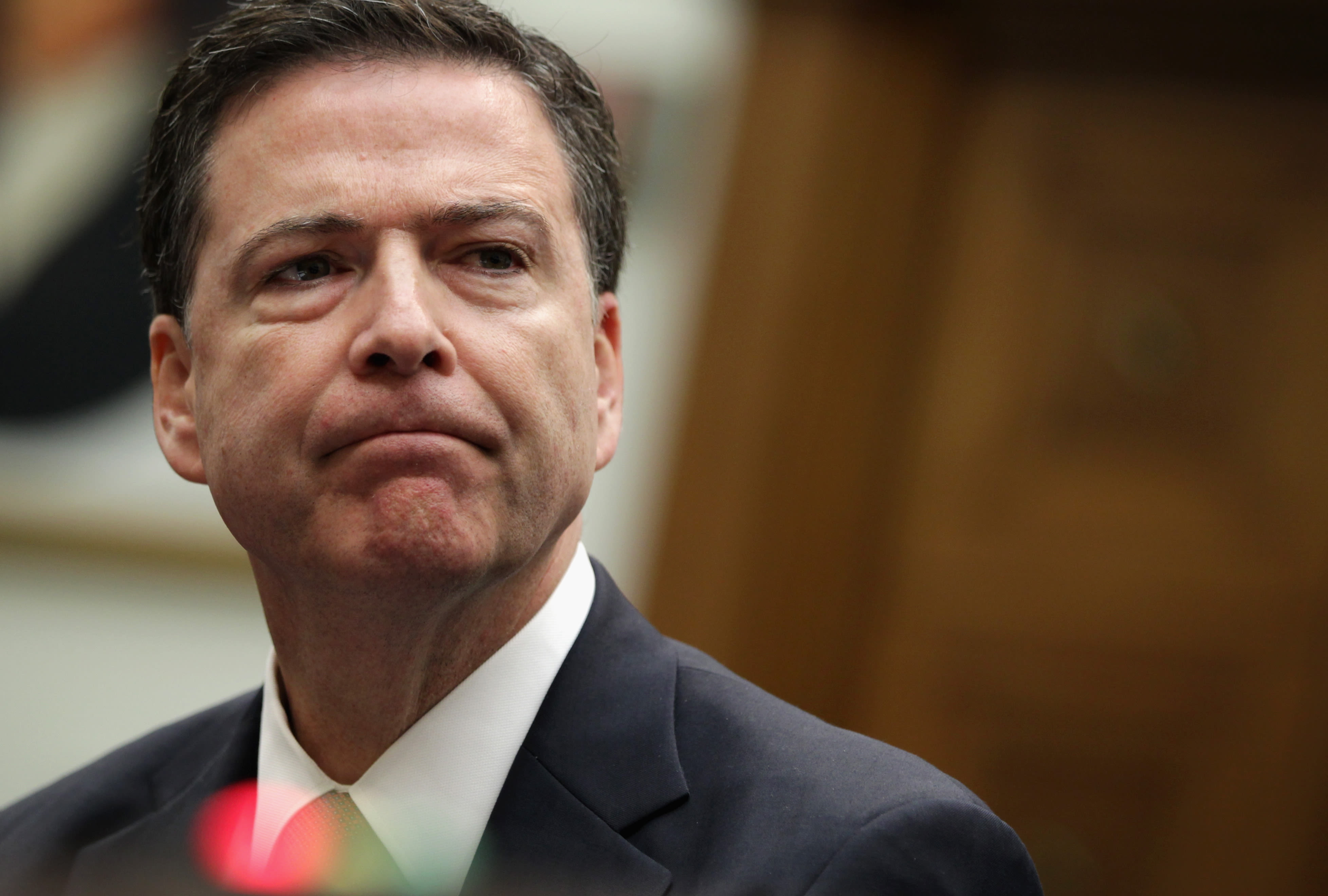 James Comey has warning for Donald Trump