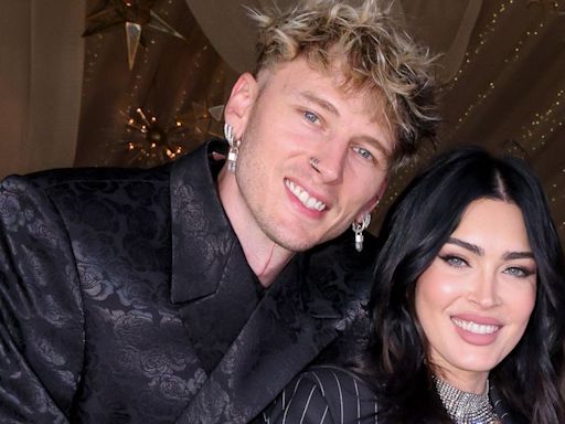 Megan Fox and Machine Gun Kelly Have Two Extremely Different Takes on Suiting Up