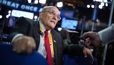 Creditors outraged after Rudy Giuliani spends thousands on first-class tickets to go to RNC