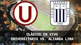 Clásico EN VIVO, Universitario vs. Alianza Lima GRATIS: canal de TV y dónde ver transmisión