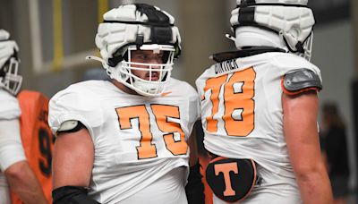 Who is Tennessee football's starting left guard? Here's why it's a frequently asked question