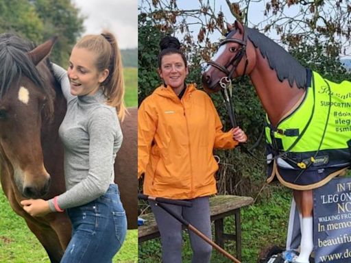 Woman to pull resin horse from Wales to Birmingham in daughter’s memory