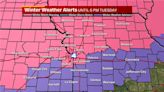 Kansas City area upgraded to Winter Storm Warning