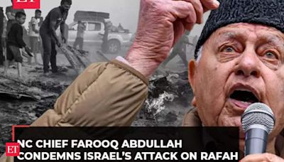 'Israel’s attack on Palestine shows it wants to expel Muslims from entire world': Farooq Abdullah