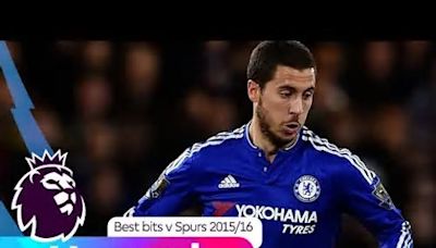 Hazard's iconic 45 min performance vs Spurs in 2015/16 | Premier League