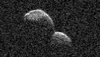 A Snowman-Shaped Asteroid Tumbles Past Earth at Incredible Speed