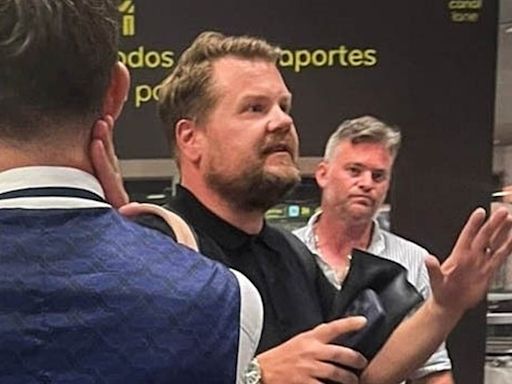 James Corden Praised as 'True Gentleman' After He's Seen in Heated Discussion With Airline Employees