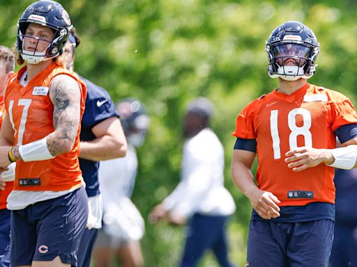 Bears training camp observations: Caleb Williams, offense struggle in sluggish day in pads