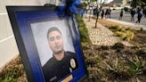 Police officer killed in line of duty honored with Selma monument. Father-to-be never met son