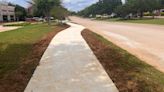 New sidewalk installed on South Nolen Drive in Southlake