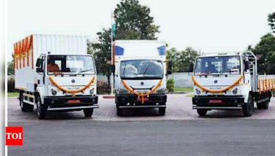 Pilot run of electric goods vehicle launched in Kolkata - Times of India