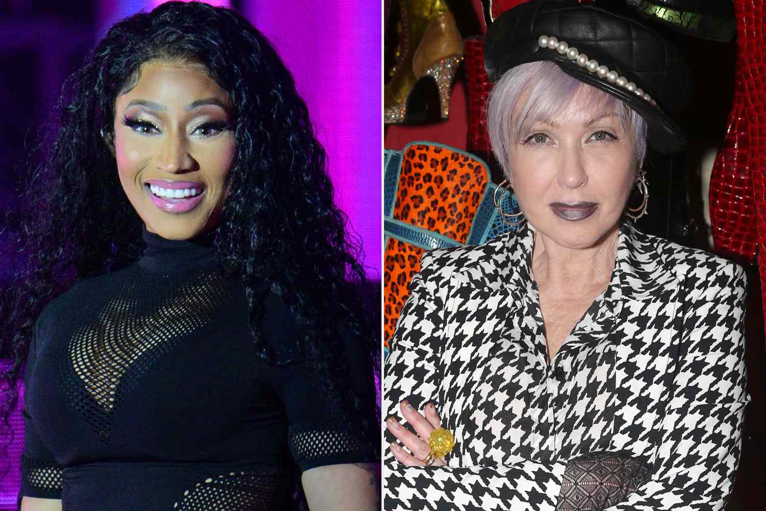 Nicki Minaj Brings Out 'Icon' Cyndi Lauper as Surprise Guest at Brooklyn Concert to Duet 'Pink Friday Girls'