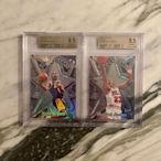 1997-98 ULTRA STARS MICHAEL JORDAN & KOBE BRYANT 喬丹 科比 高比例鍍金鑑定卡 BGS 9.5 NBA PSA