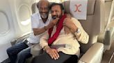 Rajinikanth, Mohan Babu share adorable moment on Hyderabad-bound flight, see photo