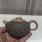 柿子壺，大概180毫升左右，早期外銷壺，全手工老段泥粉青灰。