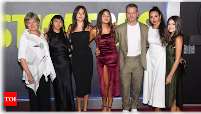 Matt Damon dazzles at the 'The Instigators' premiere with family; reveals how wife Luciana's influence shaped his latest role - See photo | - Times of India