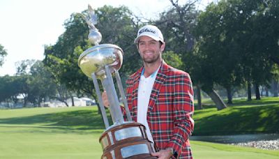 Davis Riley gets 1st individual PGA Tour win by 5 at Colonial in final group with Scheffler