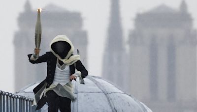 Who's the final Olympics torchbearer and why do they look like an Assassin's Creed character?