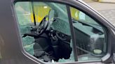 Olympic champion robbed as van is broken into in horror smash and grab
