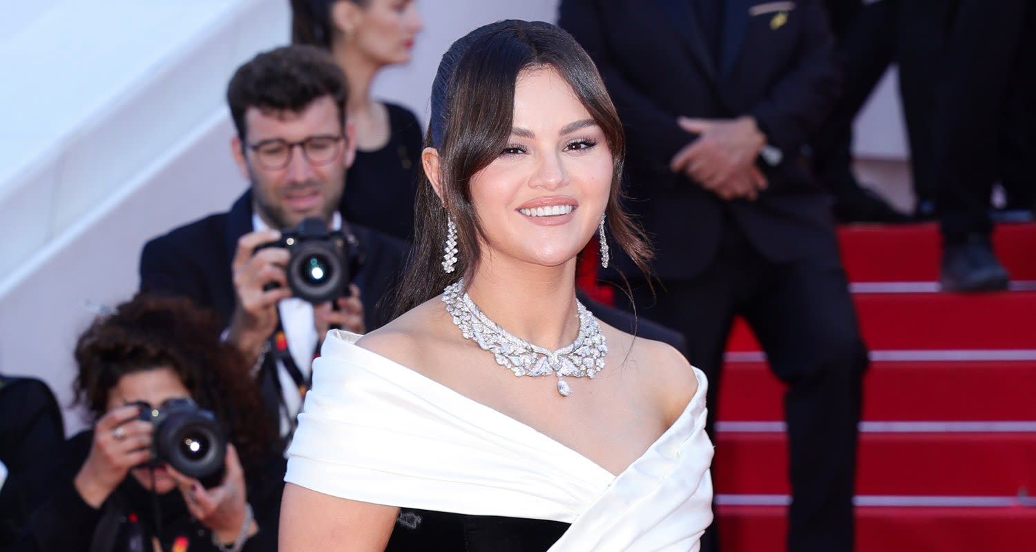 Selena Gomez Goes Pretty in Black & White for Cannes 2024 Premiere of Her New Movie ‘Emilia Perez’