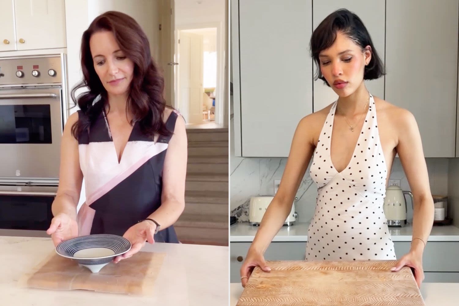 Kristin Davis Parodies Nara Smith's Viral Gum-Making Video and 'It's Giving Charlotte York'