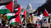 Thousands are expected to rally on Washington's National Mall in support of Palestinian rights