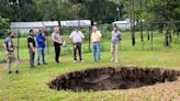 A Florida sinkhole that killed a man in 2013 just opened for the third time