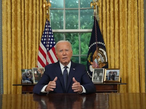 Biden speaks to Trump assassination attempt in Oval Office address saying ‘It’s time to lower the temperature’: Live