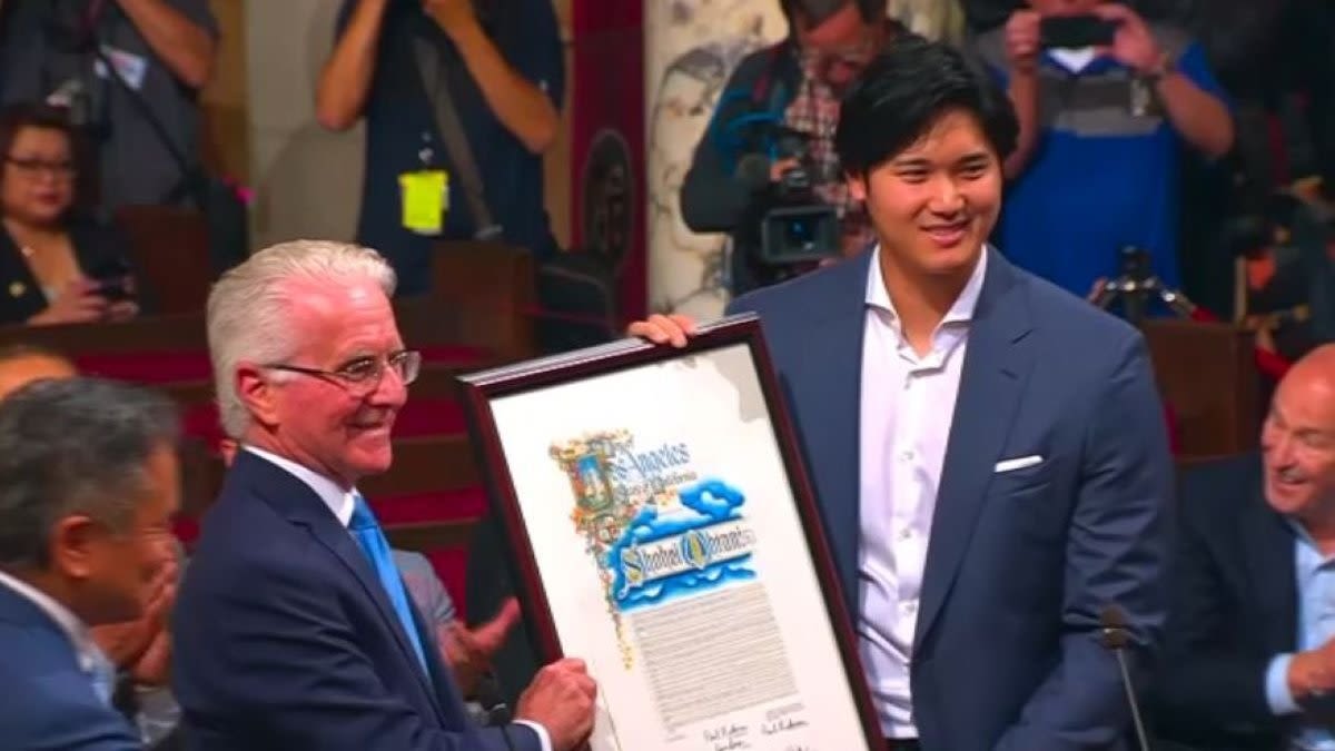Shohei Ohtani gets his own day in LA. Here's when the Dodgers star will be honored