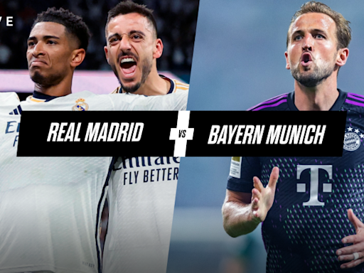 Real Madrid vs. Bayern Munich live score, result, updates, stats, lineups from the UEFA Champions League semifinal | Sporting News