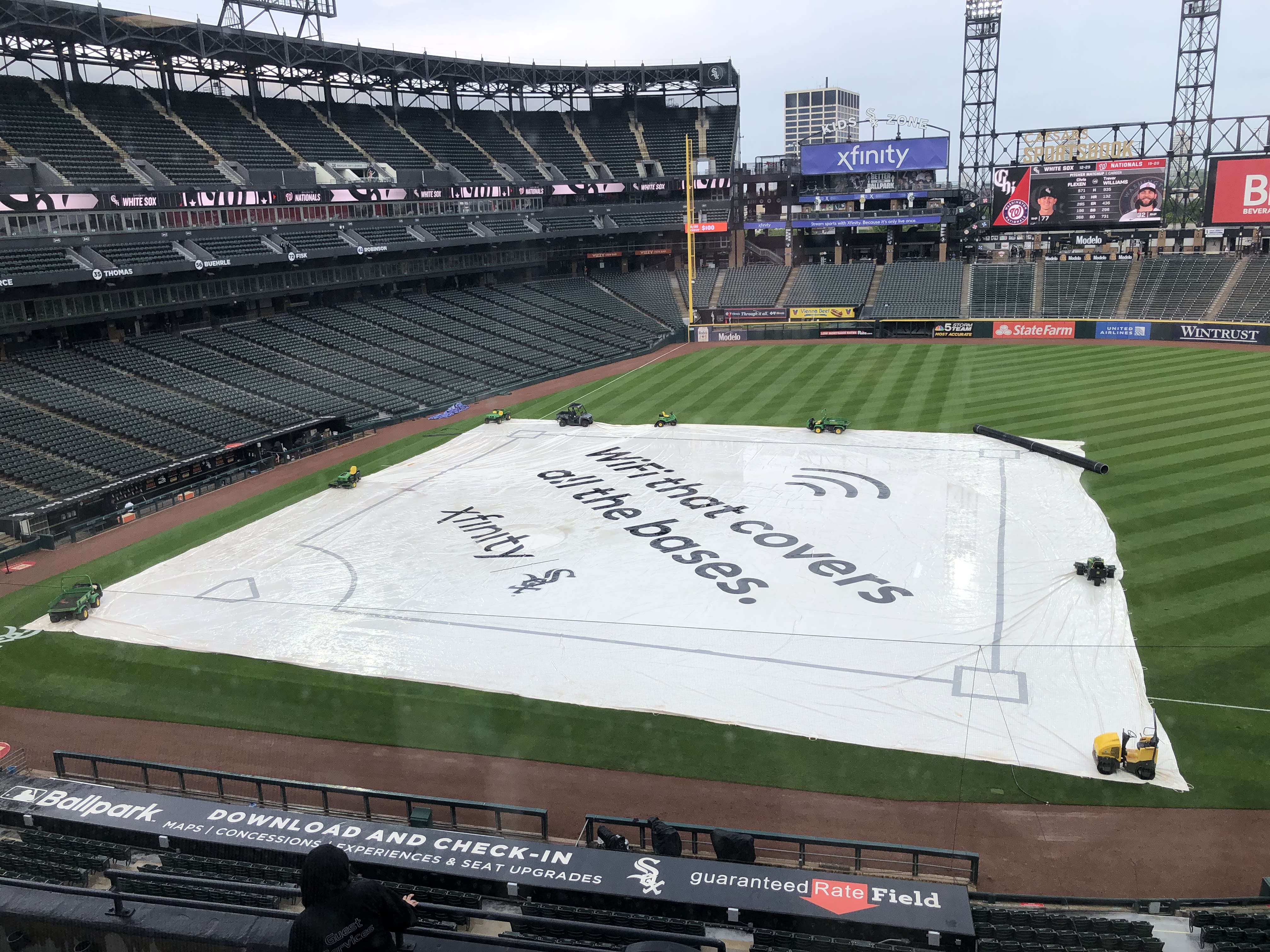 White Sox, Nationals rained out