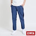 EDWIN JERSEY 迦績PLUS透氣EJ6工作褲-男-石洗綠