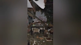 Fallen tree smashes through house after powerful thunderstorms hit Iowa and Nebraska