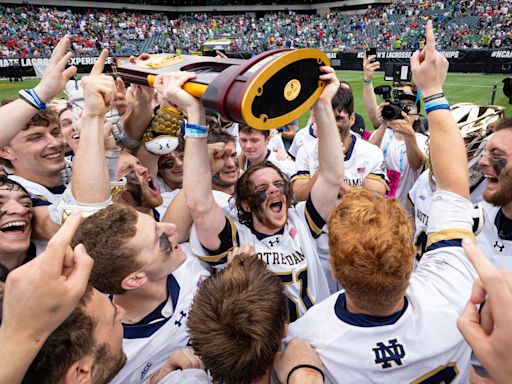 Notre Dame visits White House with other national champions