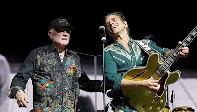 John Stamos and Mike Love discuss the lasting impact of The Beach Boys at Stagecoach 2024