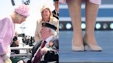 Queen Camilla Honors Veterans in Suede Pumps and Pink Suit at 80th Anniversary of D-Day With King Charles III